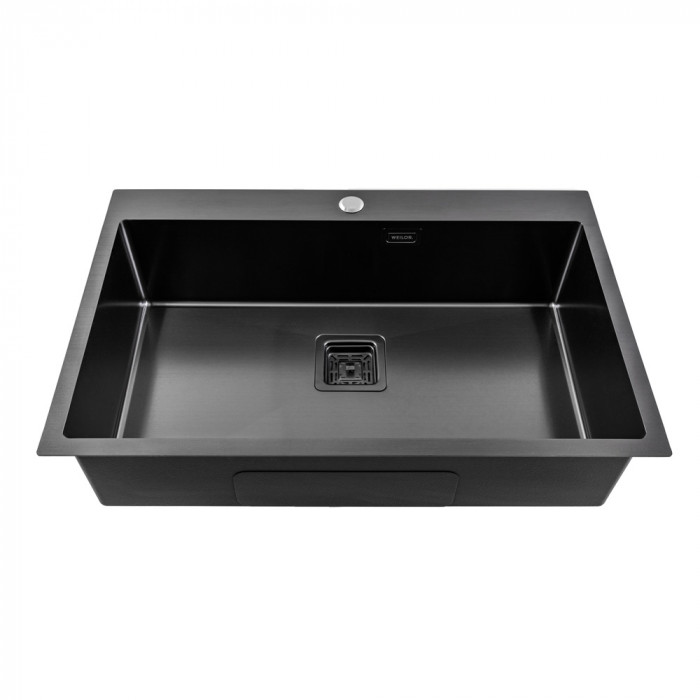 Мийка кухонна нержавіюча сталь WEILOR FILIGRAN WRC 7750 GRAPHIT