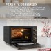 Електрична піч PERFELLI LAGGIO 37 BLACK RETRO