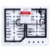 Поверхня газова на склі PERFELLI DIAMOND GW69C BIANCO