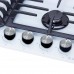 Поверхня газова на склі PERFELLI DIAMOND GW69C BIANCO