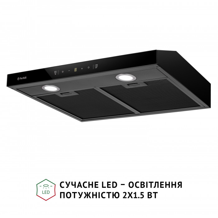 Витяжка плоска PERFELLI RINCI 6CWB NERO