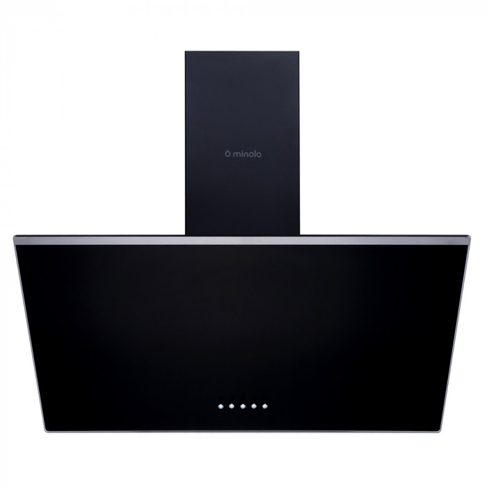 Витяжка декоративна похила MINOLA HDN 6222 BL/INOX 700 LED