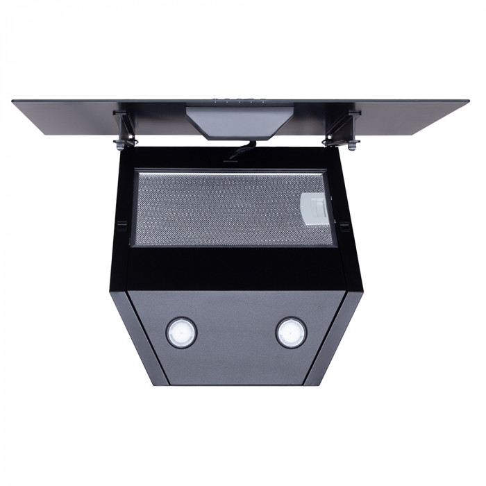 Витяжка декоративна похила MINOLA HDN 6222 BL/INOX 700 LED