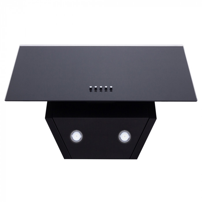 Витяжка декоративна похила MINOLA HDN 6222 BL/INOX 700 LED