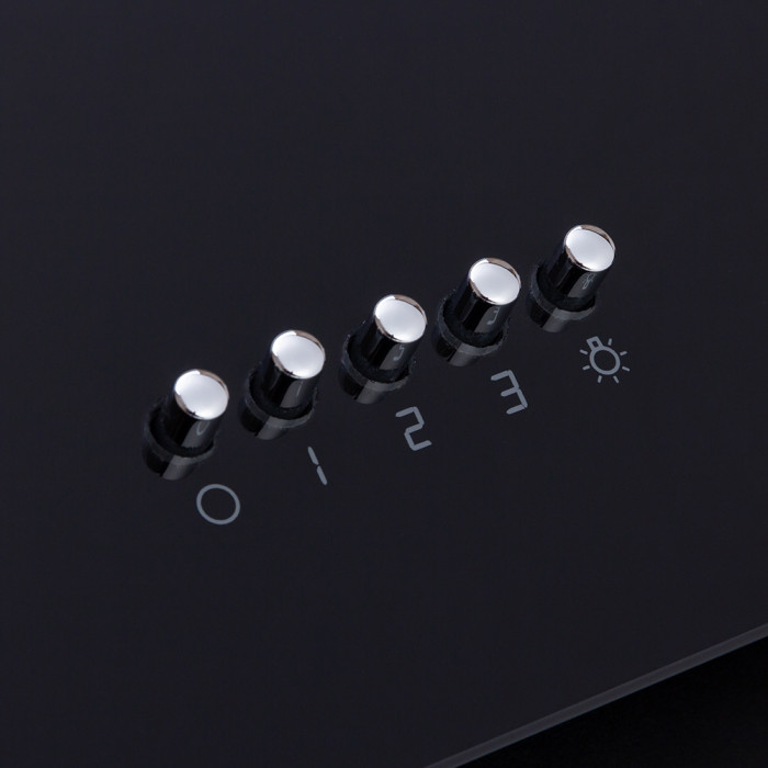 Витяжка декоративна похила MINOLA HDN 6222 BL/INOX 700 LED