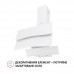 Витяжка декоративна похила PERFELLI DNS 6482 D 850 WH LED