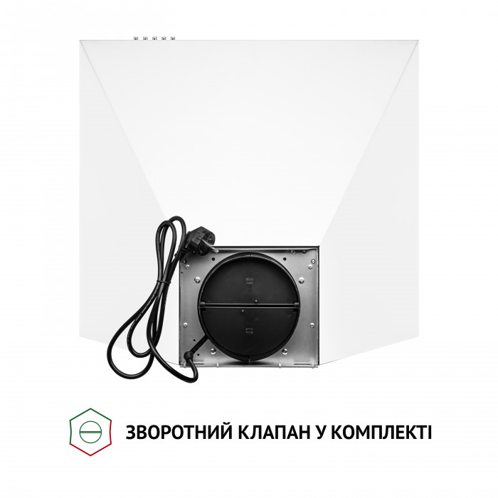 Витяжка купольна PERFELLI K 5210 WH 700 LED