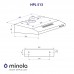 Витяжка плоска MINOLA HPL 513 BL