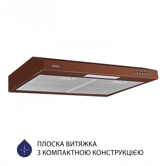 Витяжка плоска MINOLA HPL 612 BR