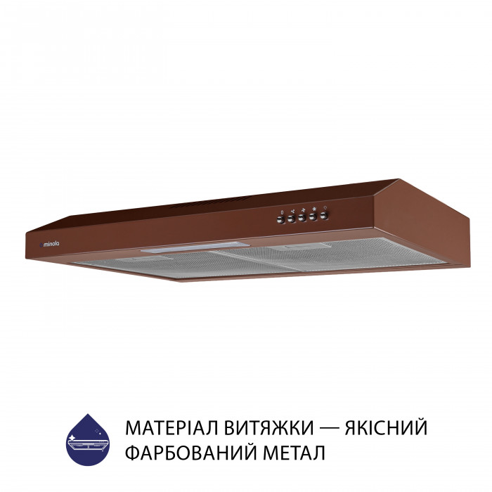 Витяжка плоска MINOLA HPL 612 BR