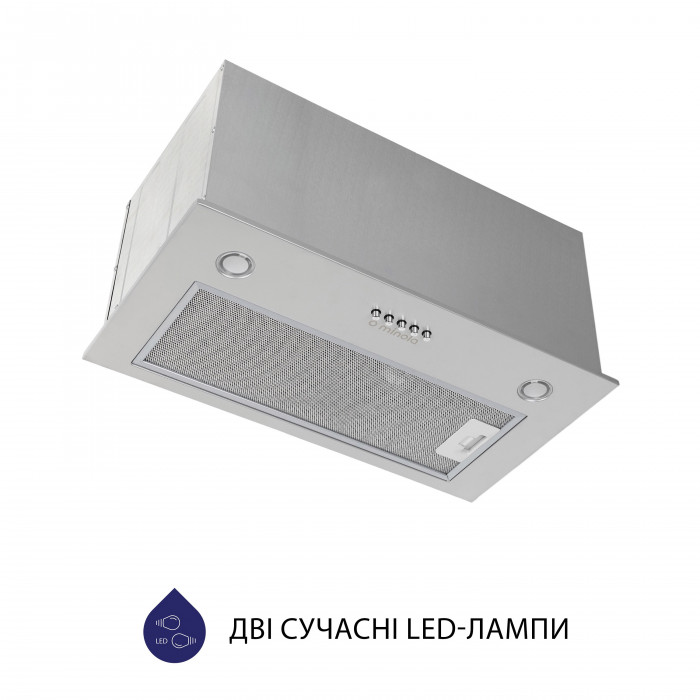 Витяжка повновбудована MINOLA HBI 5627 GR 1000 LED