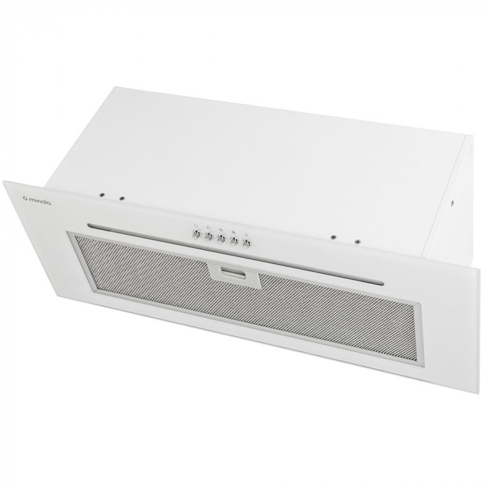 Витяжка повновбудована MINOLA HBI 7664 WH GLASS 1000 LED Line