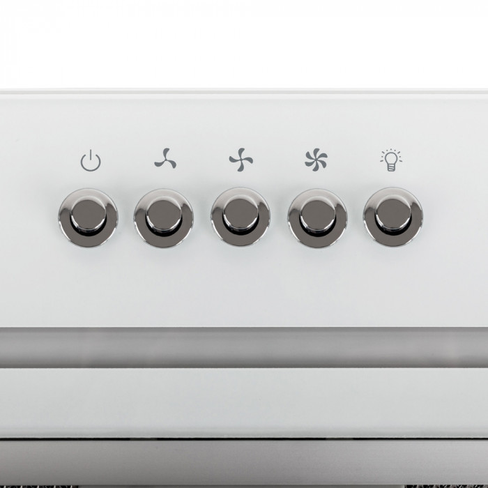 Витяжка повновбудована MINOLA HBI 7664 WH GLASS 1000 LED Line