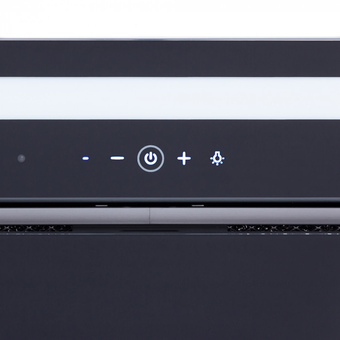 Витяжка повновбудована PERFELLI BISP 9973 A 1250 BL LED Strip