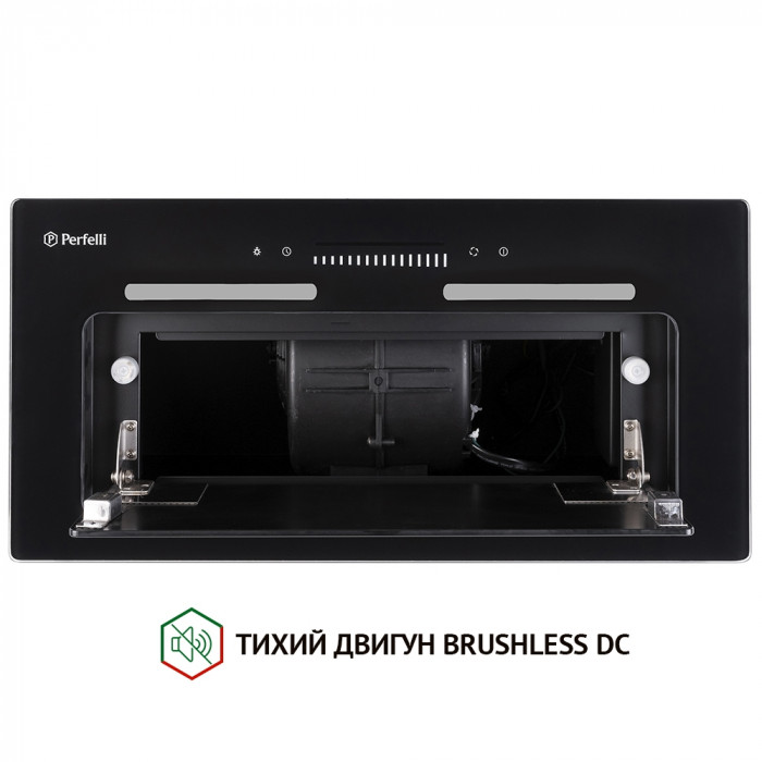 Витяжка повновбудована PERFELLI BSL 6783 BL 1100 DC