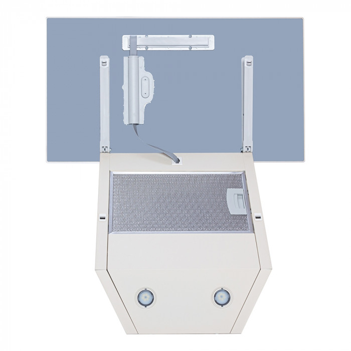 Витяжка декоративна похила MINOLA HVS 6242 IV 700 LED
