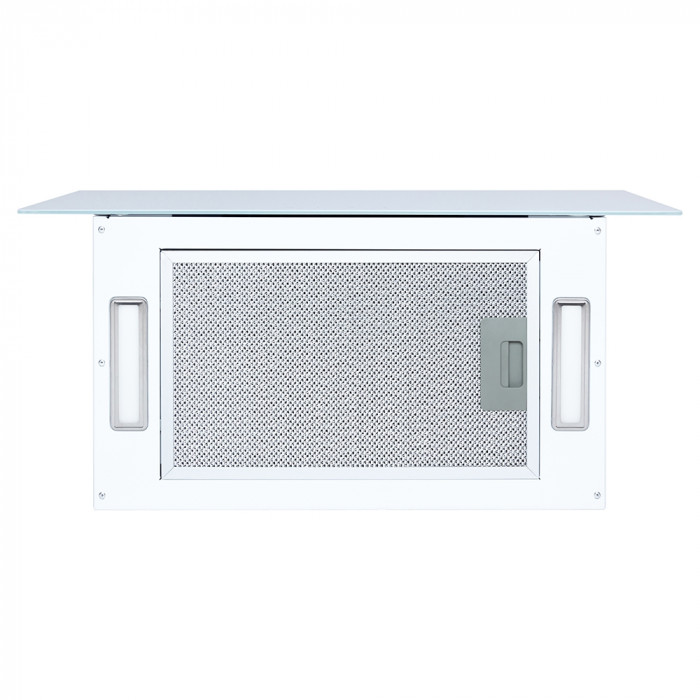 Витяжка декоративна похила MINOLA HVS 6744 WH 1100 LED