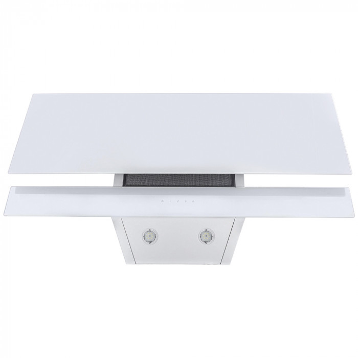 Витяжка декоративна похила MINOLA HVS 9412 WH 850 LED