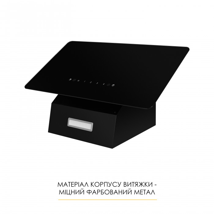 Витяжка декоративна похила WEILOR AURA WDS 53 BLACK