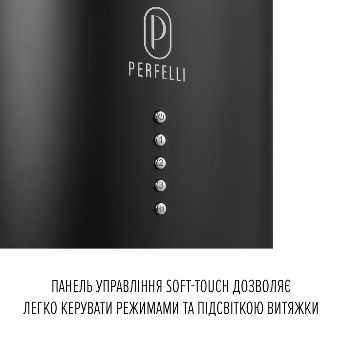 Витяжка острівна PERFELLI CENTRO 35PEB NERO