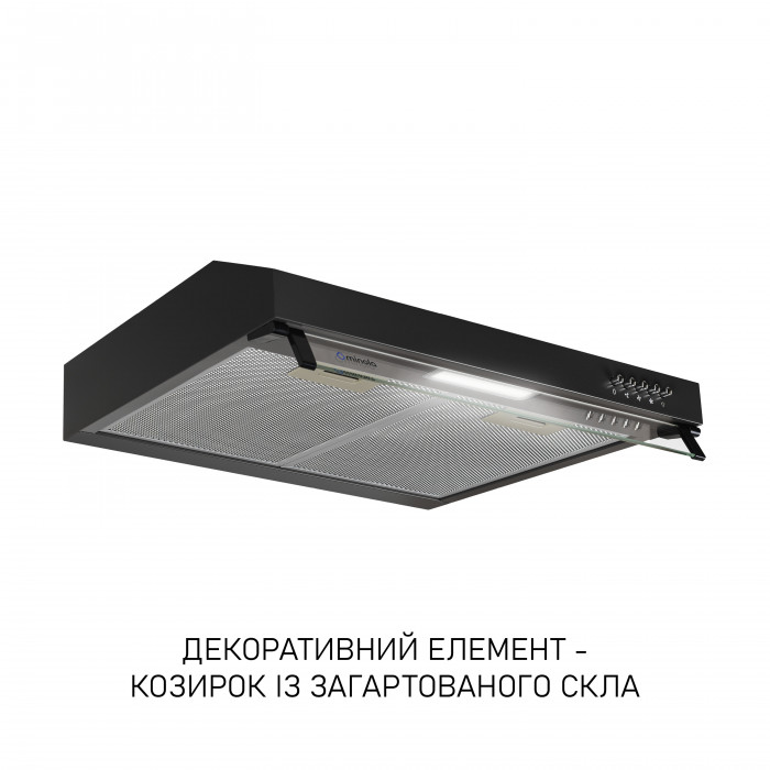 Витяжка плоска Minola HPL 622 BL