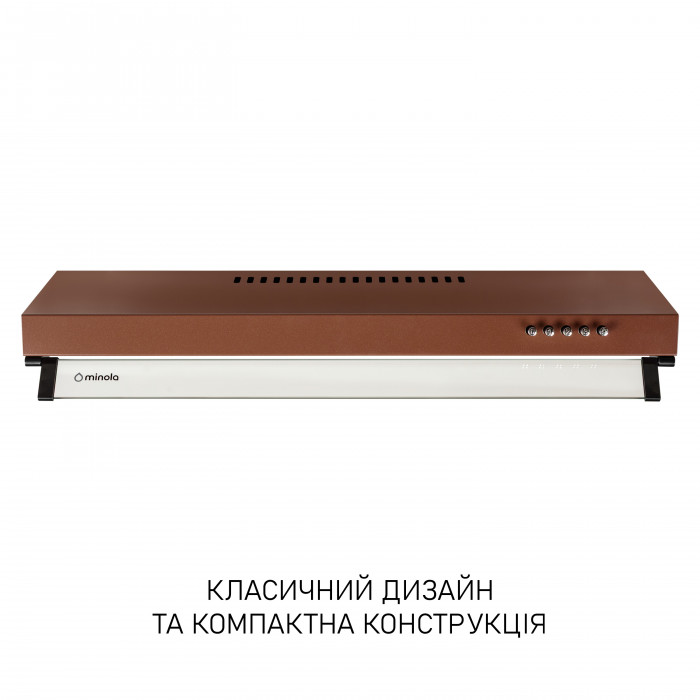 Витяжка плоска MINOLA HPL 633 BR