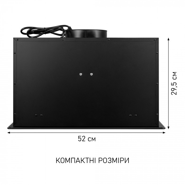 Витяжка повновбудована MINOLA BGH 5677 BL