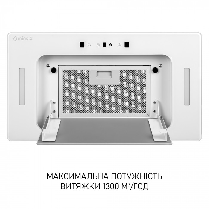 Витяжка повновбудована MINOLA BGH 5977 WH Silent