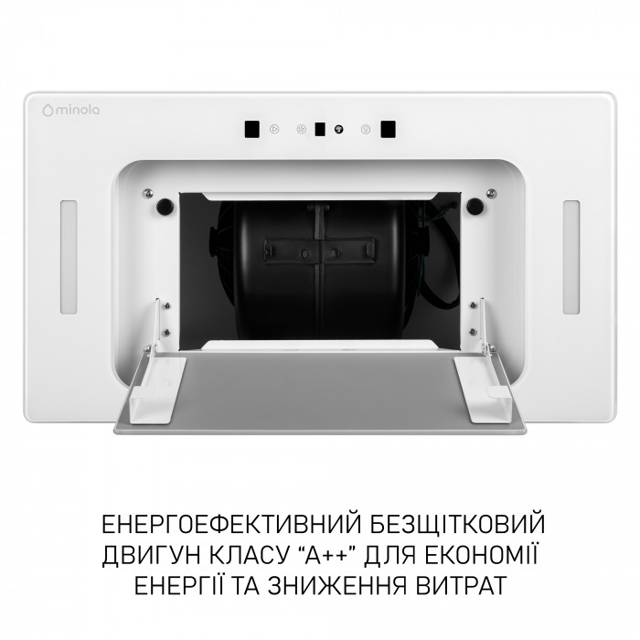 Витяжка повновбудована MINOLA BGH 5977 WH Silent