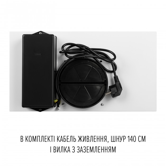 Витяжка повновбудована PERFELLI DESIGN FILINI 5 BIANCO SILENZIO