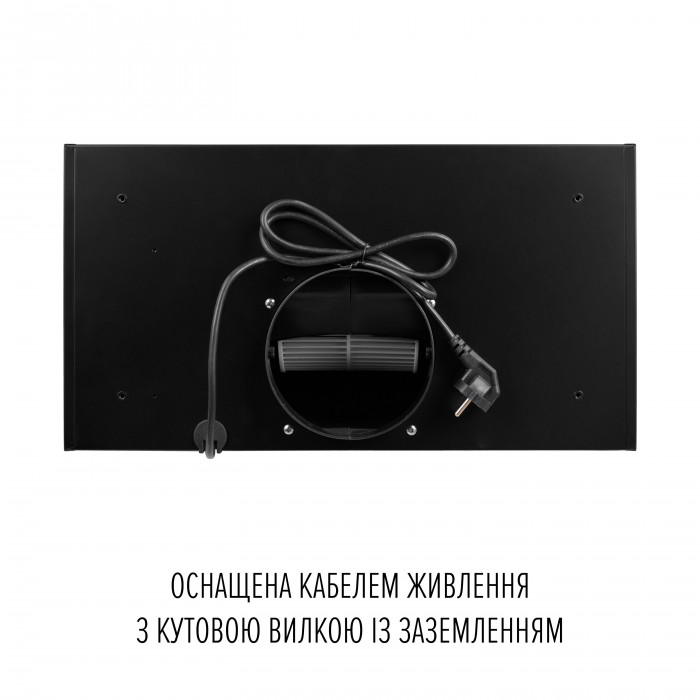 Витяжка повновбудована PERFELLI VIOLA 5NWRB NERO