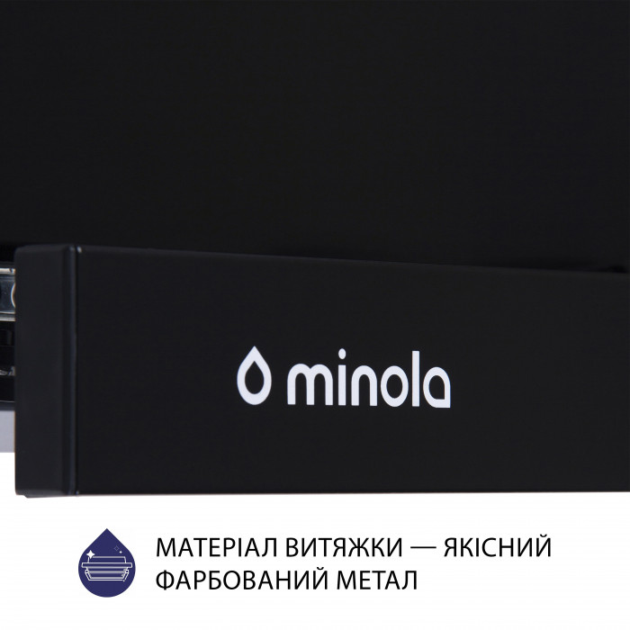 Витяжка телескопічна MINOLA HTL 5214 BL 700 LED
