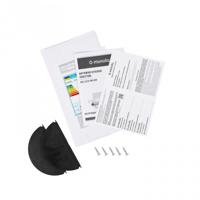 Витяжка телескопічна MINOLA HTL 5214 BL 700 LED