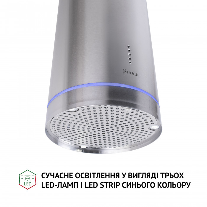 Витяжка острівна PERFELLI CRE 3673 I 1000 LED