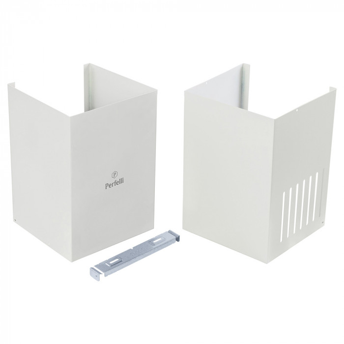 Витяжка декоративна похила PERFELLI DNS 6452 D 850 WH LED