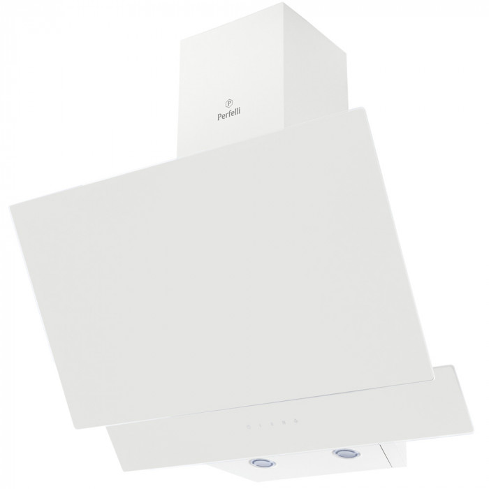 Витяжка декоративна похила PERFELLI DNS 6452 D 850 WH LED