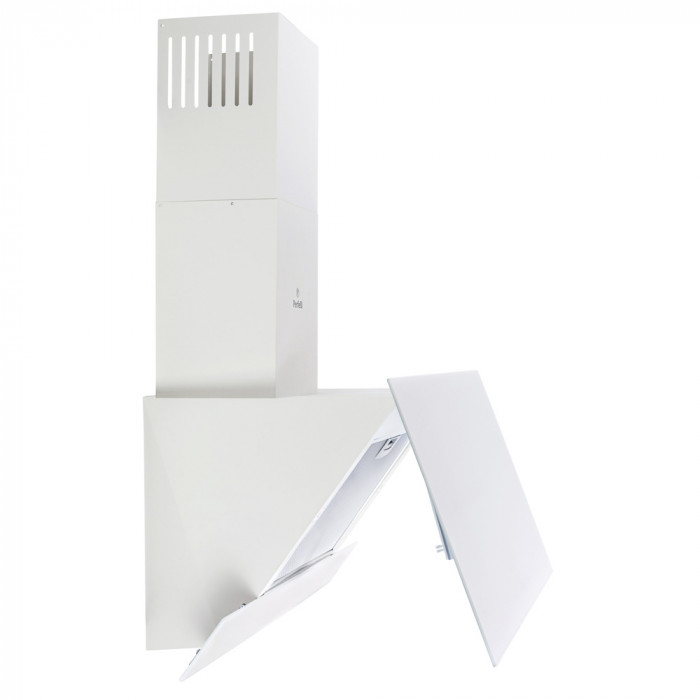 Витяжка декоративна похила PERFELLI DNS 6452 D 850 WH LED