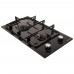 Поверхня газова Domino на склі PERFELLI HGG 31414 BL