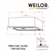 Витяжка повновбудована WEILOR PBSR 72651 GLASS BL 1300 LED Strip