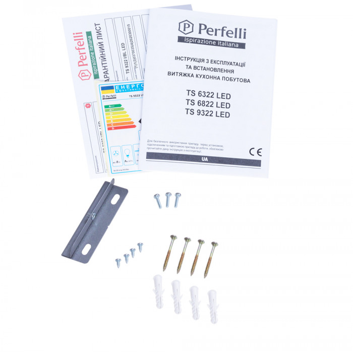 Витяжка декоративна Т-подібна PERFELLI TS 9322 I/BL LED
