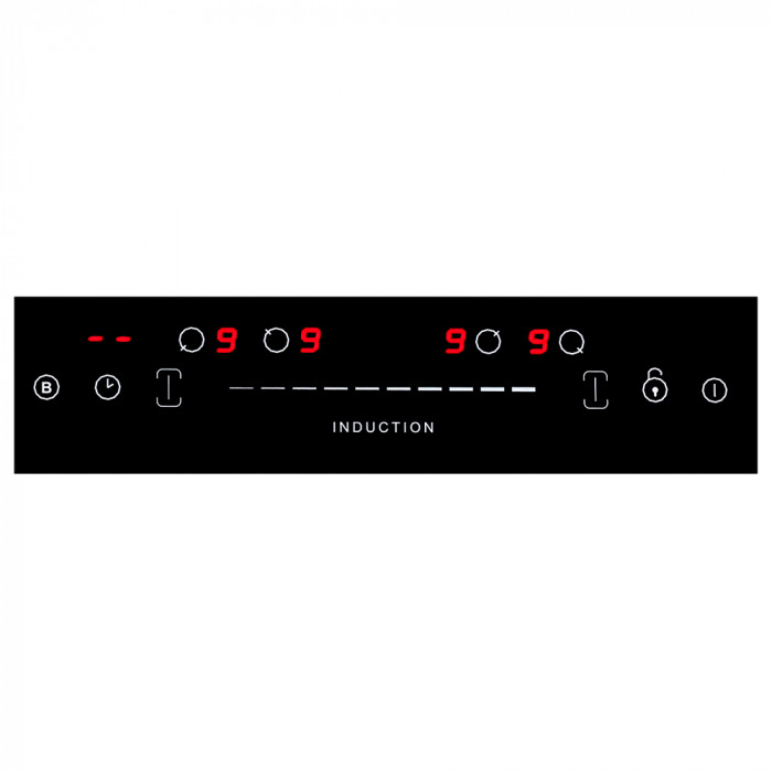 Поверхня індукційна WEILOR WIS 690 BLACK