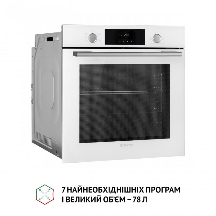 Духова шафа електрична PERFELLI PERLA 6D7 BIANCO