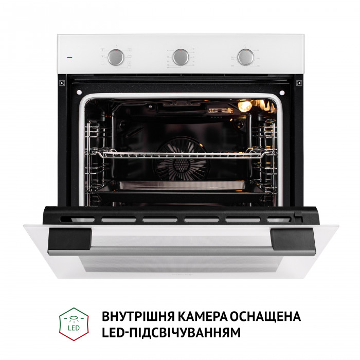 Духова шафа електрична PERFELLI PERLA 6M7 BIANCO
