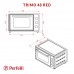 Електрична піч PERFELLI TRIMO 48 RED
