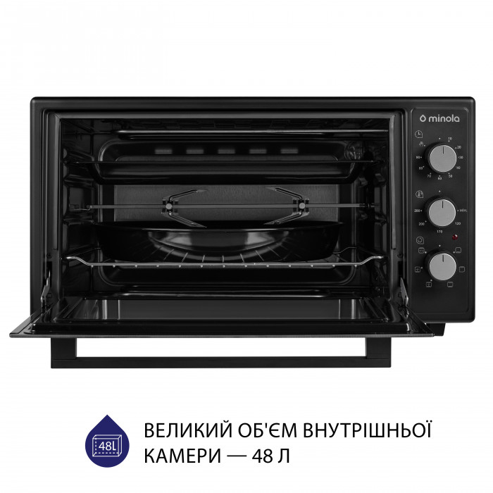 Електрична піч MINOLA FOET 4815 BL