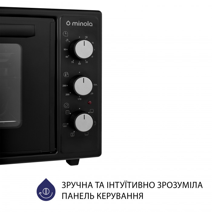 Електрична піч MINOLA FOET 4815 BL