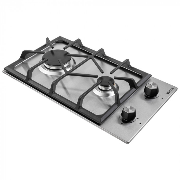 Поверхня газова Domino на металі WEILOR GM 304 SS