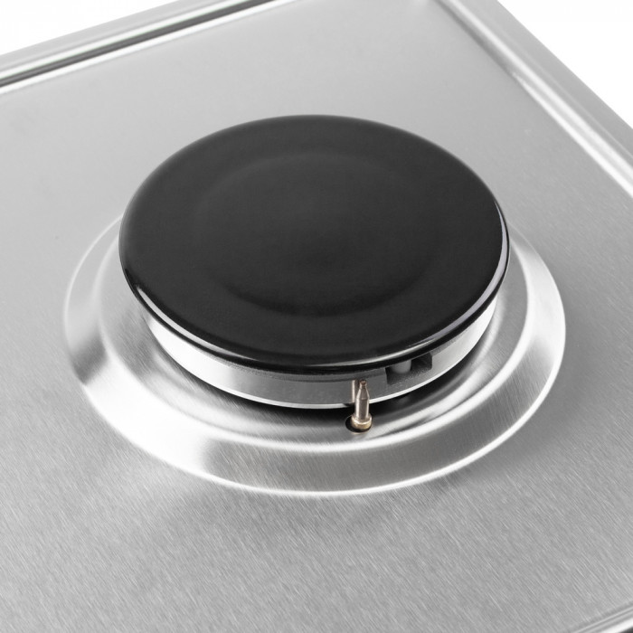 Поверхня газова Domino на металі WEILOR GM 304 SS