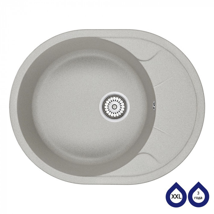 Мийка кухонна гранітна MOG 1155-63 Базальт MINOLA