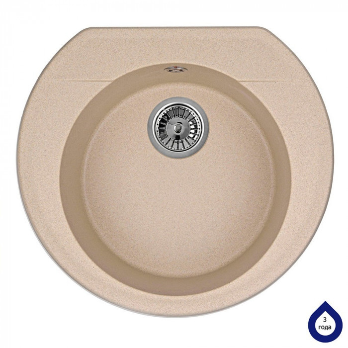 Мийка кухонна гранітна MRG 1050-53 Пісок MINOLA